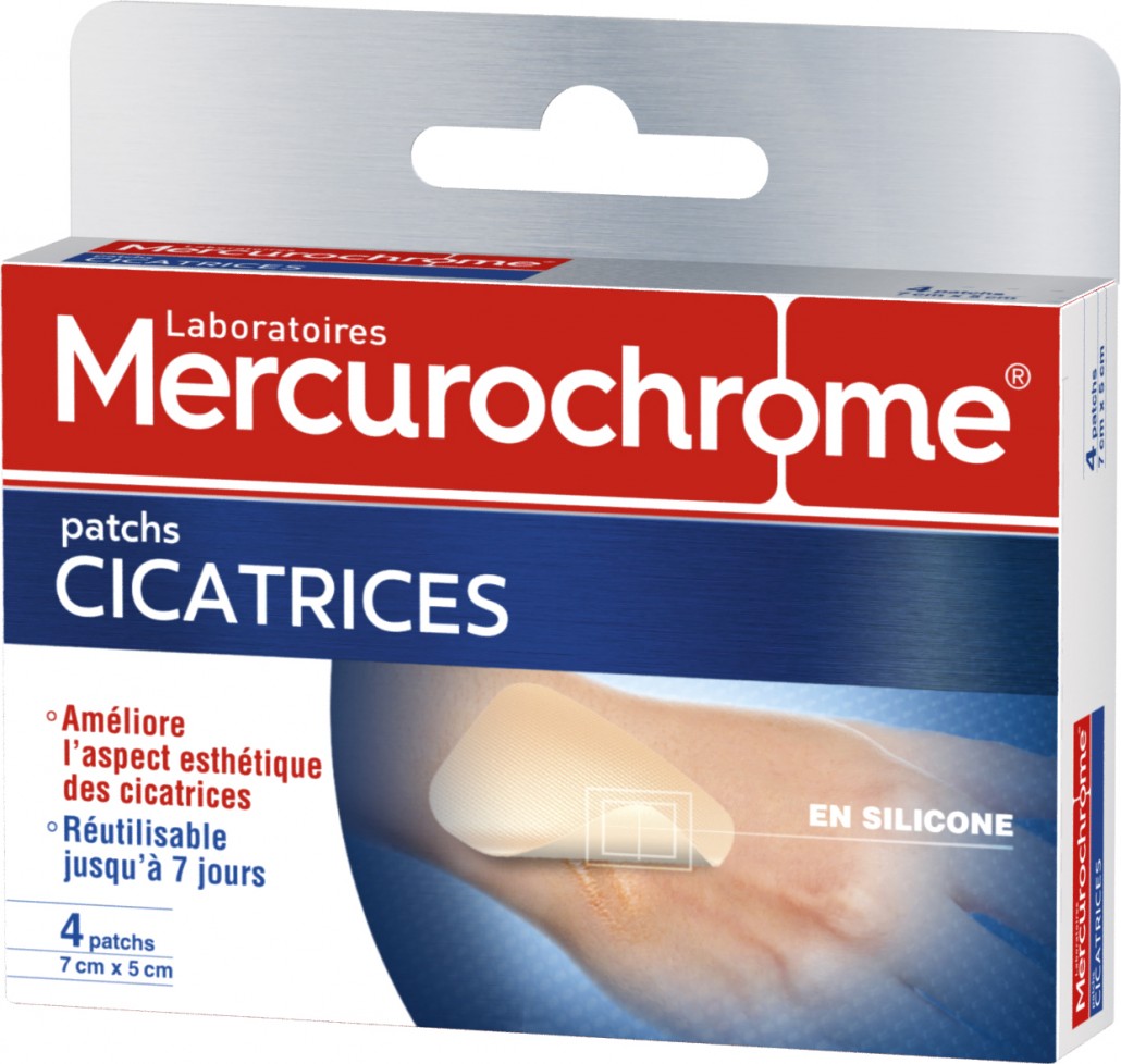 Patchs Cicatrices | Mercurochrome